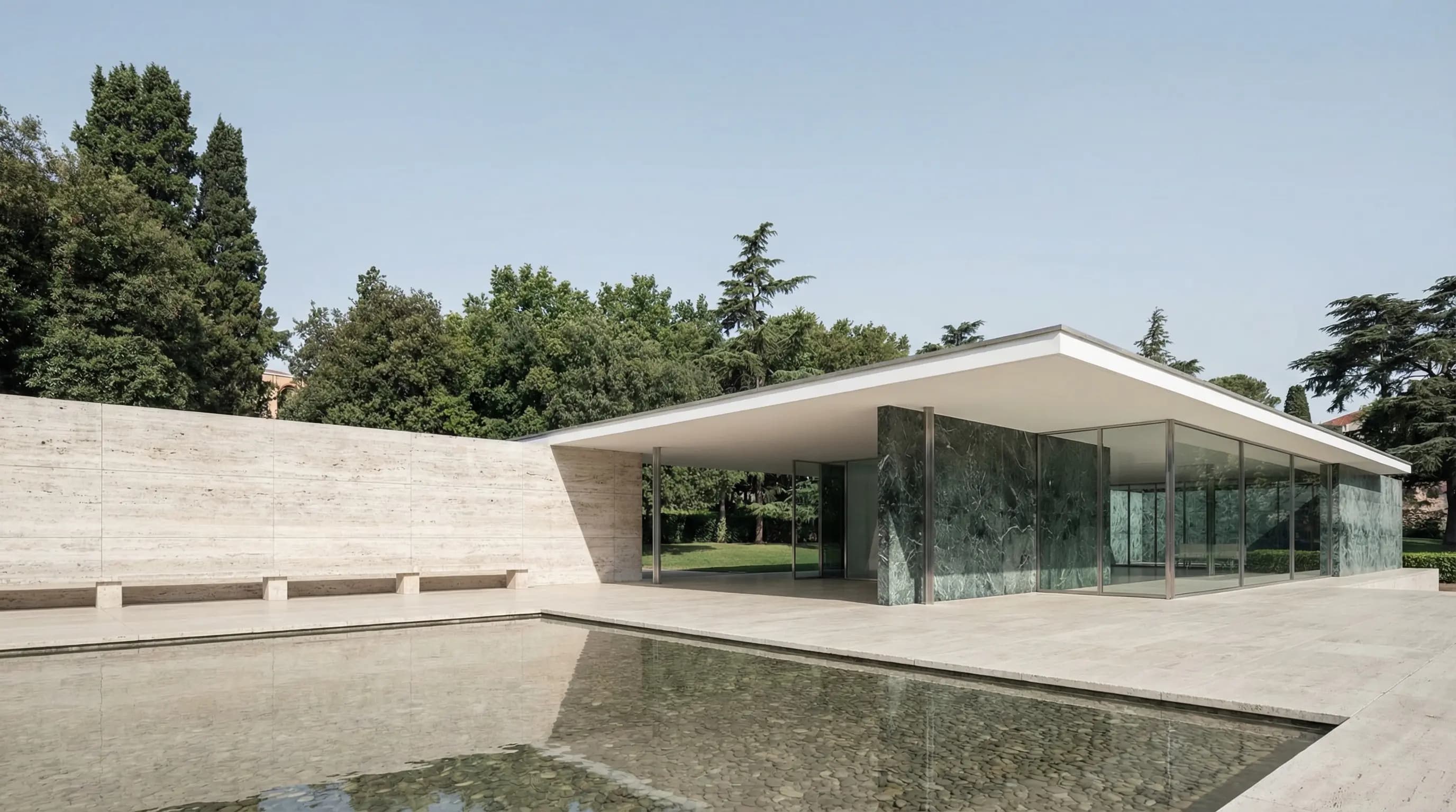 Photorealistic architectural rendering of a modern house created with VisioPlan